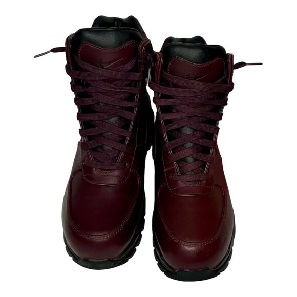 Nike Other - Men's Nike Air Max Goadome ACG Burgundy Boots Size 8